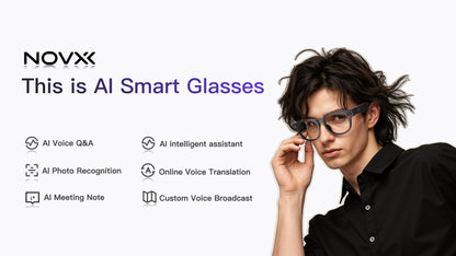 NOVXX AI CAMERA GLASSES