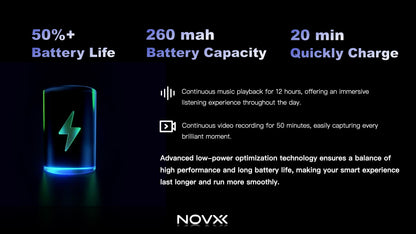 NOVXX AI CAMERA GLASSES