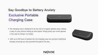 NOVXX AI CAMERA GLASSES